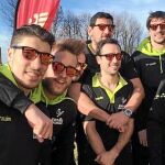 Los Hispanos pasearon muy relajados por Cracovia en vísperas de la final contra Alemania