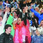 El Bernabéu fue una fiesta después de la tanda de penaltis
