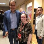 El ex presidente del Gobierno antes de votar