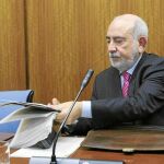 El ex gerente del CIO Mijas José Gutiérrez Muñoz, ayer en la Cámara
