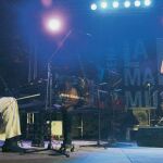 A la izquierda, el ya octogenario artista en La Mar de Músicas