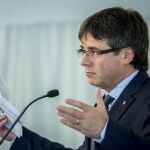 El presidente de la Generalitat, Carles Puigdemont