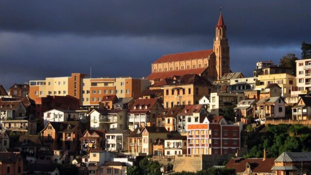 Vista general de Antananarivo, la capital de Madagascar