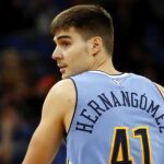 Juancho Hernángomez jugó ante los Grizzlies su mejor partido de la temporada