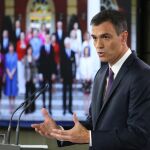 El presidente del Gobierno, Pedro Sánchez, hace balance de su gestión en el Ejecutivo justo antes del parón del mes de agosto / Foto: R. Mondelo