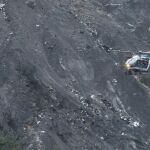 Imagen de archivo del rescate del accidente de Germanwings