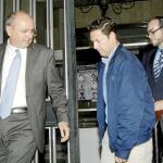 El director de la Gerencia de Urbanismo, Alberto Guerra, a la salida del juzgado tras prestar declaración