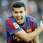 PEDRO estuvo ayer en las jugadas decisivas