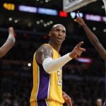 Kobe Bryant, en uno de sus últimos partidos de este año