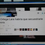 Alguno de los tuits investigados por la Guardia Civil