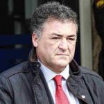 El ex director general de Deportes, José Luis Ballester abandonan la Audiencia de Palma tras sus declaraciones en la jornada de hoy.