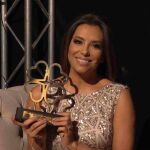 Eva Longoria recibe el Premio Excelencia Folli Follie