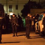 Imagen del operativo desplegado por la Guardia Civil en Andorra