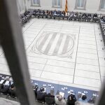 El Pacto Nacional por el Referéndum, reunido el pasado 1 de febrero en el Parlament