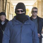 Llegada al juzgado de Sevilla del supuesto infiltrado en la familia del Cuco