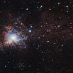 La nube molecular Orión A por VISTA