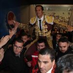 Puerta grande de David Mora en la Corrida de Invierno de Vistalegre