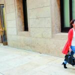 La concejala Beatriz Simón fue la segunda en ser recibida por Isabel Bonig en la sede del grupo parlamentario