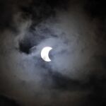 Eclipse visto desde Sao Paulo