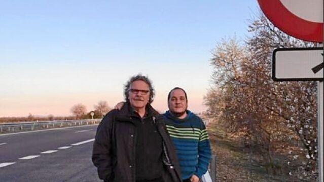 El Twitter de Otegi recogió la visita de Joan Tardá y David Fernández