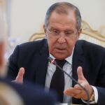 El ministro ruso de Exteriores, Sergei Lavrov, la semana pasada