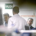 Francisco Granados, en octubre de 2014, tras declarar ante el juez en Majadahonda