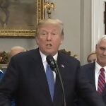Trump quiere volver a la Luna para pisar Marte