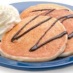  El calorímetro: 1 tortita con nata y sirope de chocolate