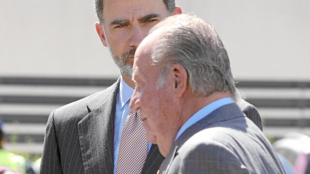 22-05-2017. El Rey junto a Don Juan Carlos en el 40 aniversario de la Fundación Reina Sofía