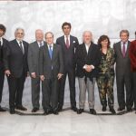 Representantes de la cultura y el deporte acudieron a la llamada de Miguel Ángel Perera para recrear la mítica imagen de la Generación del 27 con Sánchez Mejías