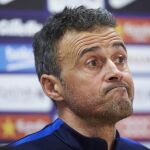 El entrenador del FC Barcelona, Luis Enrique Martínez
