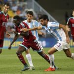 3-1. Charles acaba con la sequía del Málaga