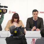 Sánchez reunió ayer a su Ejecutiva y al equipo negociador para dar cuenta de los trabajos realizados por éste y de la estrategia a seguir ante la inminencia de las elecciones