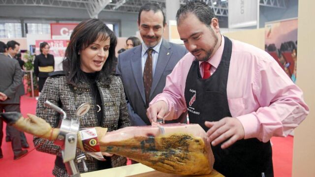 La consejera de Agricultura y Ganadería, Silvia Clemente, en la inauguración del anterior certamen celebrado en Valladolid