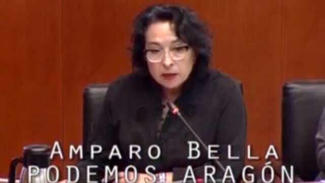 La diputada de Podemos en Aragón Amparo Bella