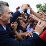El presidente argentino Mauricio Macri