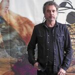 El músico francés Jean Michel Jarre ayer en su paso por Barcelona