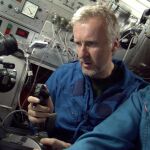 El actor con James Cameron