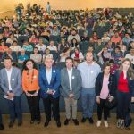 Carnero junto con los participantes en este Encuentro en Peñafiel