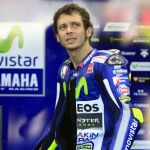 El piloto italiano de MotoGP Valentino Rossi (Yamaha)