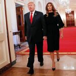 Trump hizo su declaración sobre las drogas junto a su mujer, que abordó el drama de las familias azotadas por esta lacra