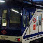 Un tren del Metro de Madrid