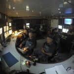 El Deep Ocean Search Ltd (DOS) muestra a la tripulación del buque de búsqueda