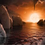 Descubren un sistema con siete planetas como la Tierra