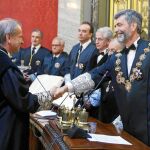 Luiz Maria Díez Picazo, en su toma de posesión, ha presidido la Sala de Admisión que ha rechazado la competencia del Supremo para decidir si VOX puede o no manifestarse en Catuluña el sábado