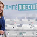 Susana Díaz defendió ayer la postura de Sánchez de no querer pactar con el PP después del 26-J