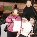 Algunos de los jóvenes vetados con la reclamación