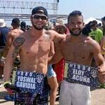 Yoswal Gavidia, el menor de los hijastros, que suele hacer Crossfit