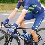 Alejandro Valverde, en las carreteras francesas