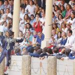 Uno de los momentos más emocionantes de la LXI Goyesca de Ronda fue el brindis de Francisco a su hija Cayetana en el último toro de su carrera.